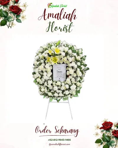 Krans Bunga Duka Cita di Sembungjambu